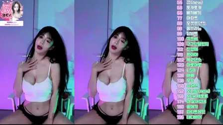 AfreecaTV秀妍竖屏加特林热舞20250205舞蹈剪辑